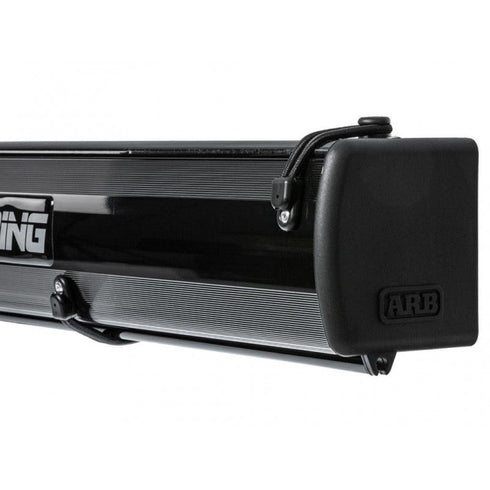 ARB Canopy awning in black aluminum housing ARB 2.5 mx 2.5 m with LED lighting