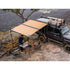 ARB Canopy awning in black aluminum housing ARB 2.5 mx 2.5 m with LED lighting
