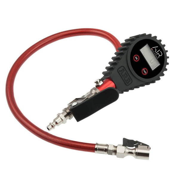 ARB Digital Tire Inflator with Pressure Gauge, Backlit Display with Flexible Hose, Suitable for Accurate PSI Control