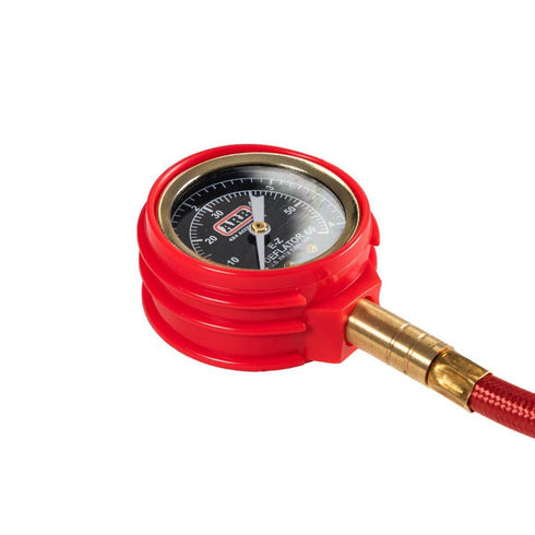 ARB E - Z Tire Deflator, Analog Gauge, Precision Air Down Tool with Brass Fittings, Suitable for 4x4/Off - Road Use