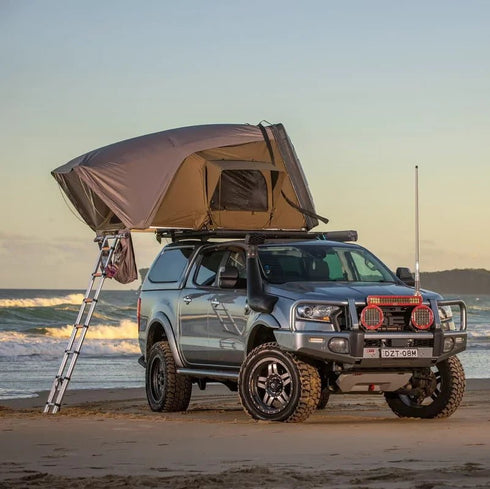 ARB Esperance Roof Top Tent, 60x48x13 Inch Hard Shell, Integrated Ladder, LED Lighting, Suitable for 4x4 Overlanding