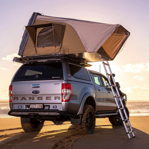 ARB Esperance Roof Top Tent, 60x48x13 Inch Hard Shell, Integrated Ladder, LED Lighting, Suitable for 4x4 Overlanding