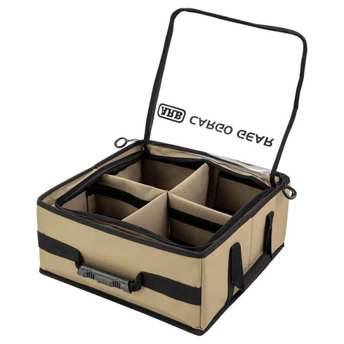 ARB Large Cargo Organiser, Collapsible Storage Box with Dividers, Heavy - Duty Fabric, Suitable for SUV/Truck Trunks