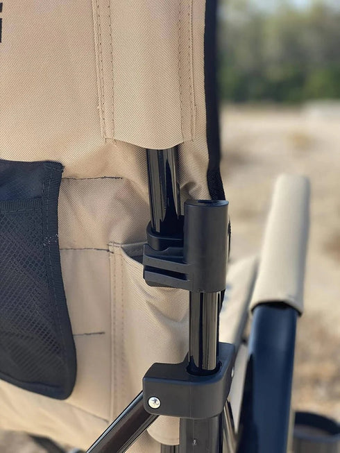 ARB Layback Folding Chair, Padded Seat with Adjustable Backrest, Carry Bag Included, Suitable for Camping/Relaxing