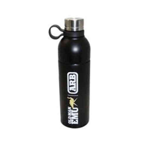 ARB Old Man Emu (OME) Drink Bottle, 750ml Stainless Steel, Vacuum Insulated, Suitable for Hiking/Off - Roading