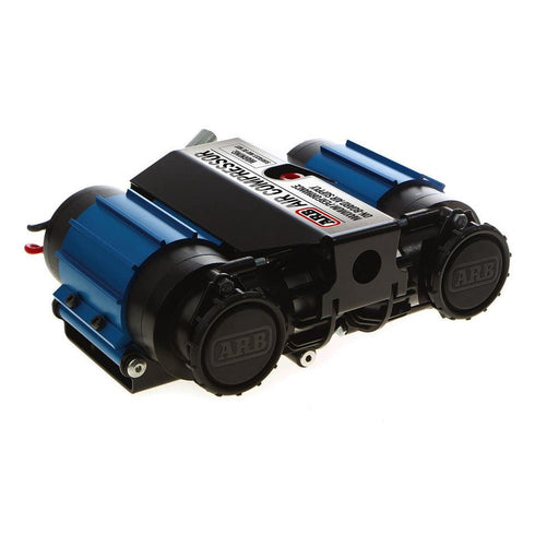 ARB On - Board Twin Air Compressor Kit, High Performance Vehicle Mounted System, Suitable for Tools and Air Lockers