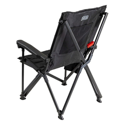 ARB Pinnacle Camp Chair, High Back Ergonomic Design, Durable Fabric with Storage Pockets, Suitable for Camping Comfort