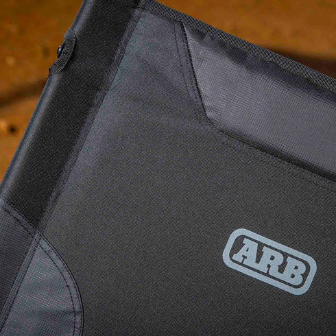 ARB Pinnacle Camp Chair, High Back Ergonomic Design, Durable Fabric with Storage Pockets, Suitable for Camping Comfort