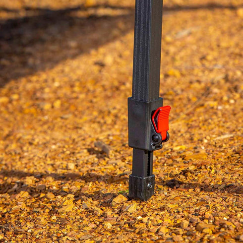 ARB Pinnacle Camp Table, Aluminum Slat Top with Adjustable Legs, Heat Resistant, Suitable for Outdoor Cooking/Dining