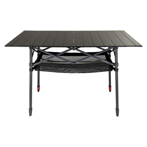 ARB Pinnacle Camp Table, Aluminum Slat Top with Adjustable Legs, Heat Resistant, Suitable for Outdoor Cooking/Dining