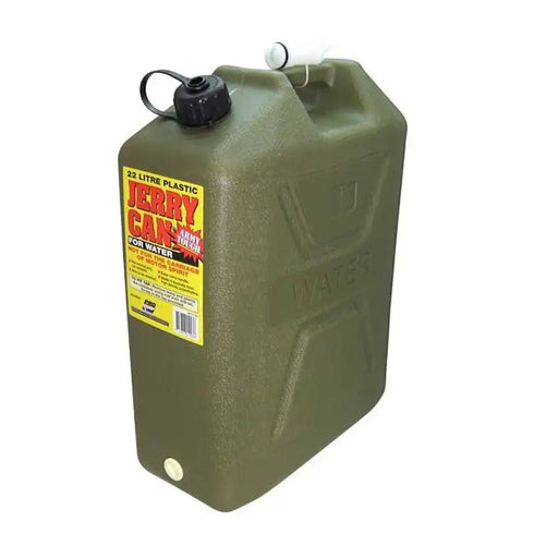 ARB Plastic Water Jerry Can, 22L Capacity, BPA - Free Food Grade Material, Suitable for Camping/Drinking Water Storage