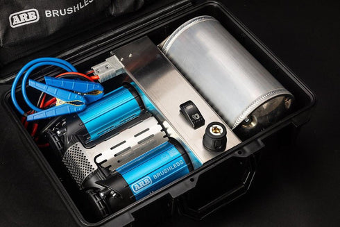 ARB Portable Air Compressor, Brushless Twin Motor, Ultra High - Flow Output, Suitable for Rapid Large Tire Inflation