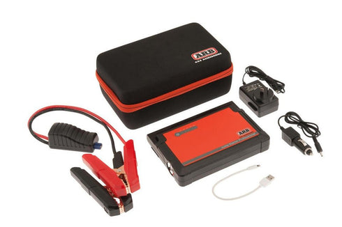 ARB Portable Jump Starter Power Pack, High Capacity Battery Booster with USB Ports, Suitable for 12V Vehicles/Phones