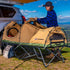 ARB Quick - Fold Stretcher, Instant Setup Camping Bed, Padded Surface with Storage Pockets, Suitable for Tents/Swags