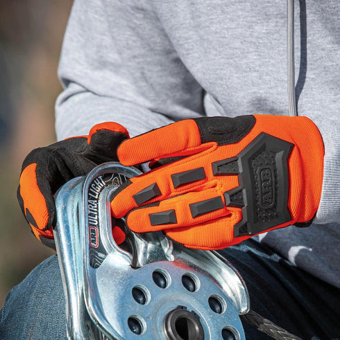 ARB Recovery Gloves, Padded Synthetic Leather, High - Grip Protection, Suitable for Winching/Mechanical Work