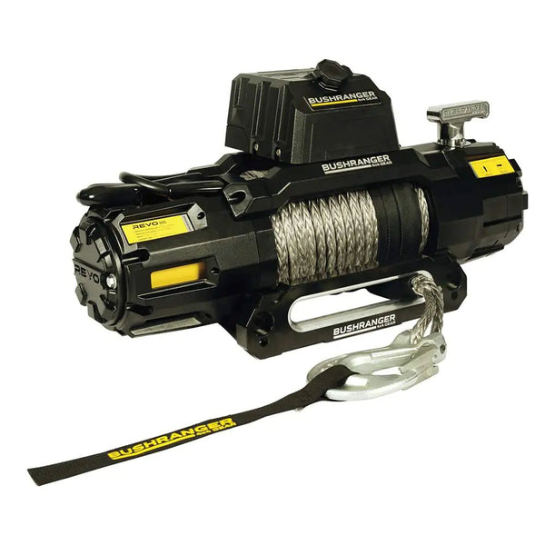 ARB REVO Synthetic Winch, 10,000lb Capacity, High - Speed Motor with Wireless Remote, Suitable for 4x4 Off - Road Vehicles