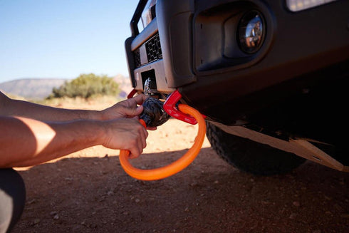 ARB Soft Connect Shackle, 14.5 Ton Breaking Strength, Lightweight Synthetic Rope, Suitable for Safe 4x4 Recovery