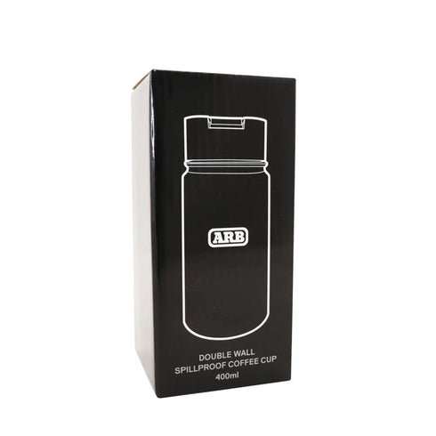 ARB Travel Coffee Cup, Double Wall Insulated Stainless Steel, Splash - Proof Lid, Suitable for Commuting/Camping