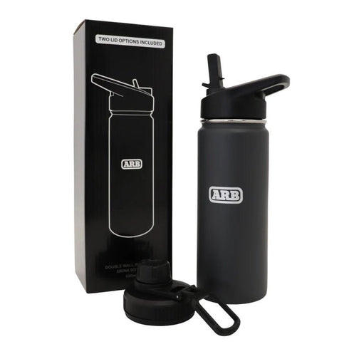 ARB Vacuum Insulated Drink Bottle, 550ml Stainless Steel, Leak - Proof Lid, Double Wall, Suitable for Hot/Cold Beverages