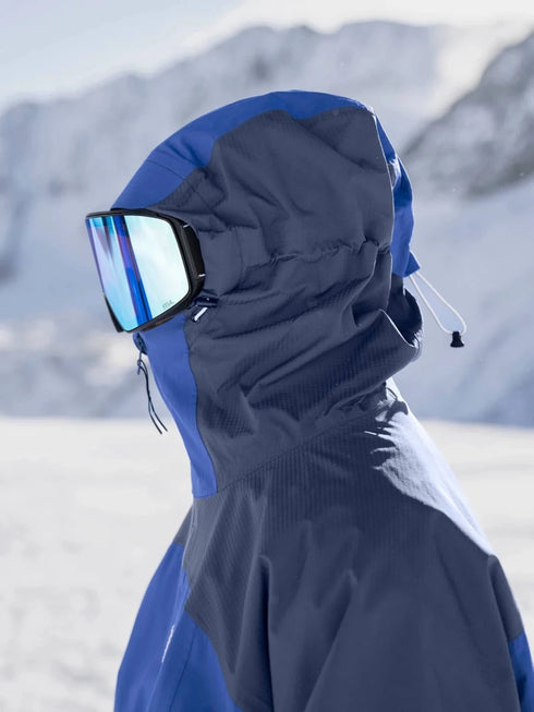 ARMADA _ ANSEL 2L SHELL JACKET - Dazzler - Navy - Golden