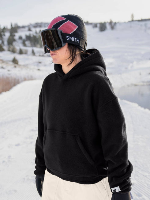 ARMADA _ CARMI HOODIES , Cozy, cropped pull - over hoodie