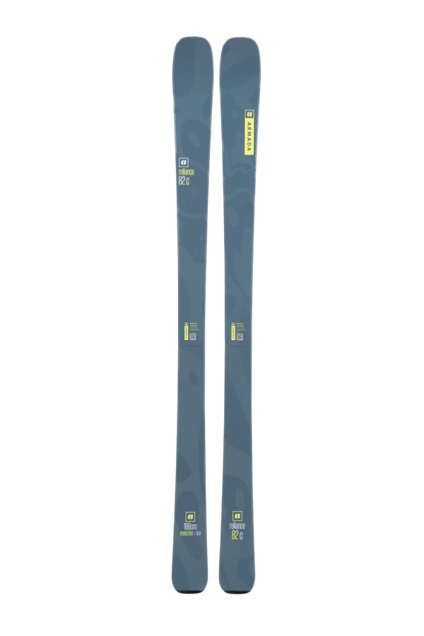 Armada Reliance 82 C Women's Skis, Lightweight Carbon Frontside Carving Ski with Caruba Core and AR100 Sidewall