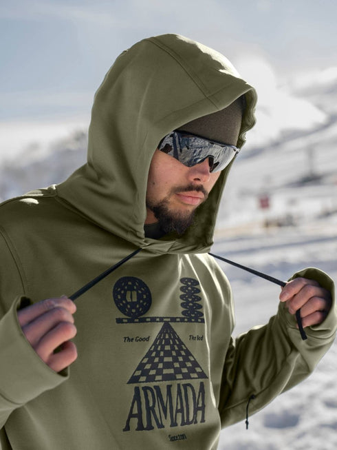 ARMADA _ ROLLIN HOODIES Fully - featured rideable hoodie