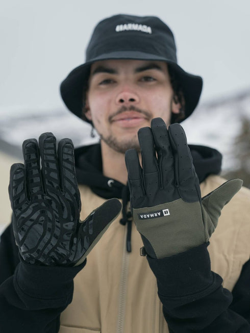 ARMADA _ THROTTLE GLOVE - Olive