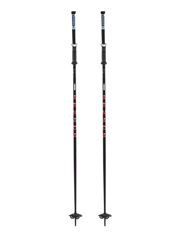 Armada Triad BB Ski Poles, Lightweight 6061 Aluminium All-Mountain Ski Poles with 80mm Powder Basket