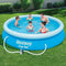 Bestway Fast Set Pool Set 396x76cm - Convenient & Sturdy Pool for Summer Enjoyment