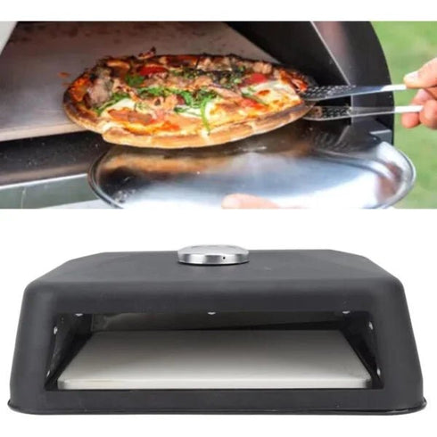 Bad Axe Blaze Bake Pizza Oven, Wood - Fired Outdoor Cooker, Rapid Pre - heating, Portable Frame, Suitable for Backyard Cooking