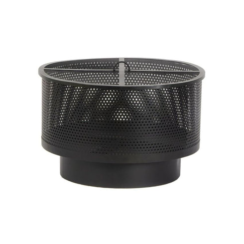 Bad Axe Radiance Firepit, Elegant Geometric Cutouts, Superior Airflow, Warm Ambient Glow, Suitable for Memorable Gatherings