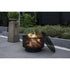 Bad Axe Radiance Firepit, Elegant Geometric Cutouts, Superior Airflow, Warm Ambient Glow, Suitable for Memorable Gatherings
