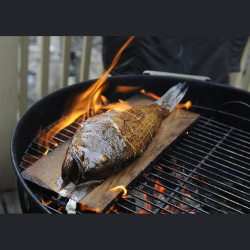 Bad Axe Smoking Plank, Natural Untreated Hardwood Grilling Plank for Salmon, Fish, Chicken and Vegetables
