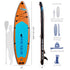 Balsa Inflatable Stand Up Paddle Board, iSUP Package with Paddle, Pump, Leash and Dry Bag
