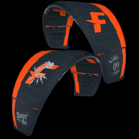 F-One Bandit S4 with Bar Freestyle Kite for Air and Tricks