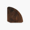 Barebones Cast Iron Wood Scraper, Walnut Hardwood Pan Scraper for Cleaning Skillets Without Damaging Seasoning