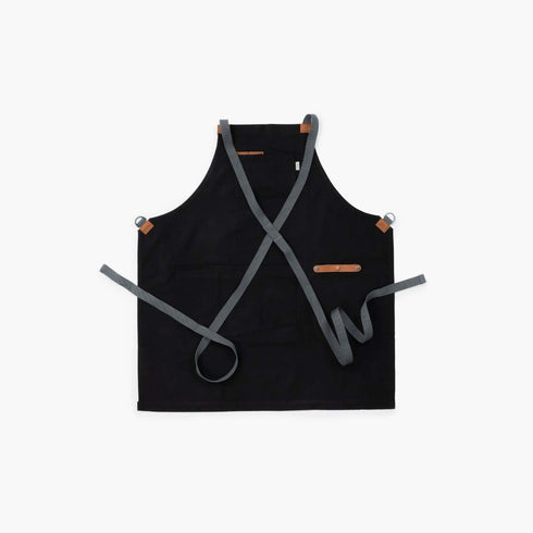 Barebones Chef Grilling Apron, Heavy-Duty Canvas Material, Adjustable Straps and Tool Pockets, Suitable for Functional BBQ