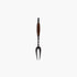 Barebones Cowboy Grill Carving Fork, Forged Stainless Steel BBQ Fork with Walnut Handle for Open Fire Cooking