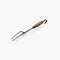 Barebones Cowboy Grill Carving Fork, Forged Stainless Steel BBQ Fork with Walnut Handle for Open Fire Cooking