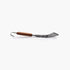 Barebones Cowboy Grill Fish Spatula, Thin Flexible Forged Steel Spatula with Walnut Handle for Grilling Fish