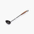 Barebones Cowboy Grill Ladle, Long Handled Forged Stainless Steel Ladle with Walnut Handle for Campfire Cooking