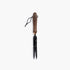 Barebones Dandelion Weeding Fork, Walnut Handle Hand Weeder with Heat-Treated Stainless Steel V Blade