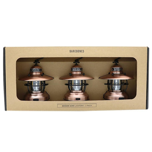 Barebones Edison Mini Lantern 3 pack