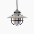 Barebones Edison Pendant Light Vintage White, USB Powered Hanging LED Light with 10 ft Cable and Carabiner