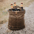Barebones Foraging Bag Dark Khaki, Breathable Harvest Bag for Herbs, Mushrooms, Produce and Trail Foraging