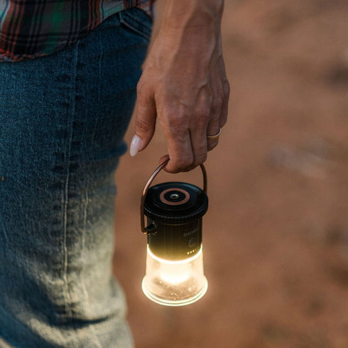 Barebones Hoodoo Light, Rechargeable LED Lantern and Flashlight with 600 Lumens, Magnetic Base and USB-C