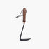 Barebones Japanese Weeding Hoe, Stainless Steel Hand Hoe with Walnut Handle for Weeding and Garden Beds