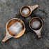 Barebones Kuksa Wooden Drinking Cup 4 oz, Handmade Acacia Wood Camp Cup with Leather Hanging Cord
