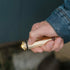 Barebones Mini Flashlight, Rechargeable 150 Lumen Pocket Torch with Magnetic Base and Vintage Dome Lens